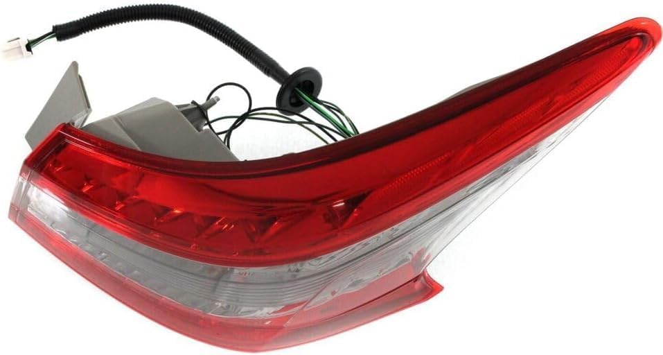 Set Of 2 Tail Light Outer Assembly Left Driver & Right Passenger Side Direct Replacement Compatible With 2013-2015 Nissan Sentra NI2805100 NI2804100 265503SG0A 265553SG0A