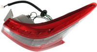 Set Of 2 Tail Light Outer Assembly Left Driver & Right Passenger Side Direct Replacement Compatible With 2013-2015 Nissan Sentra NI2805100 NI2804100 265503SG0A 265553SG0A