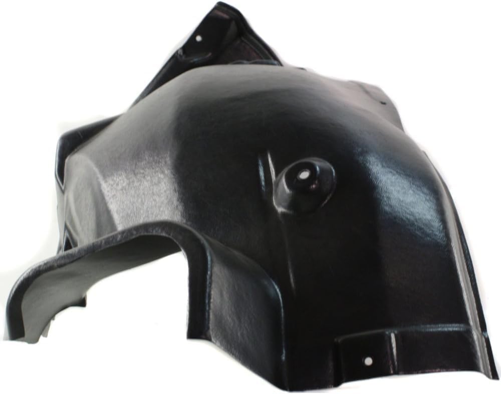 Front Section Fender Liner Right Passenger Side Direct Replacement Compatible With 2008-2015 Mercedes Benz C-Class MB1249147 2046901030