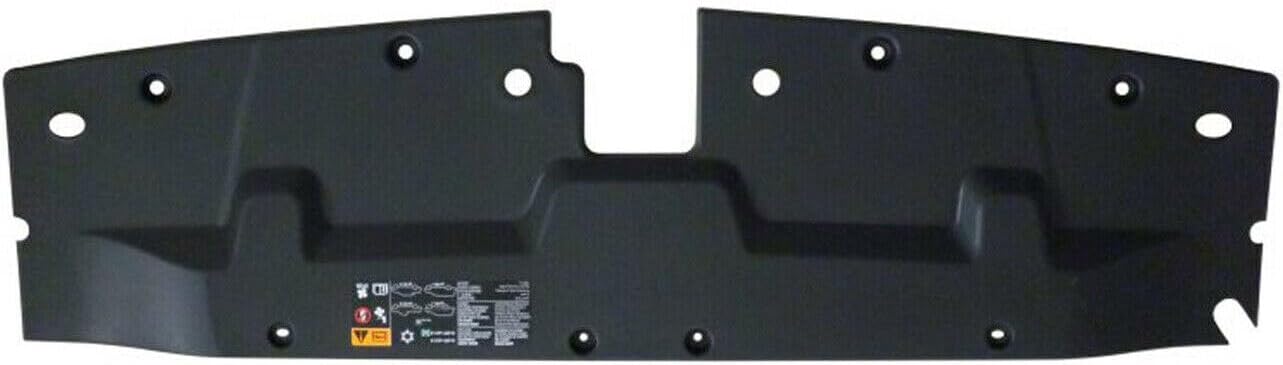 Front Upper Radiator Support Cover Direct Replacement Compatible with 2007-2013 Chevrolet Silverado 1500/2007-2010 2500HD 3500HD GM1224112 22737376
