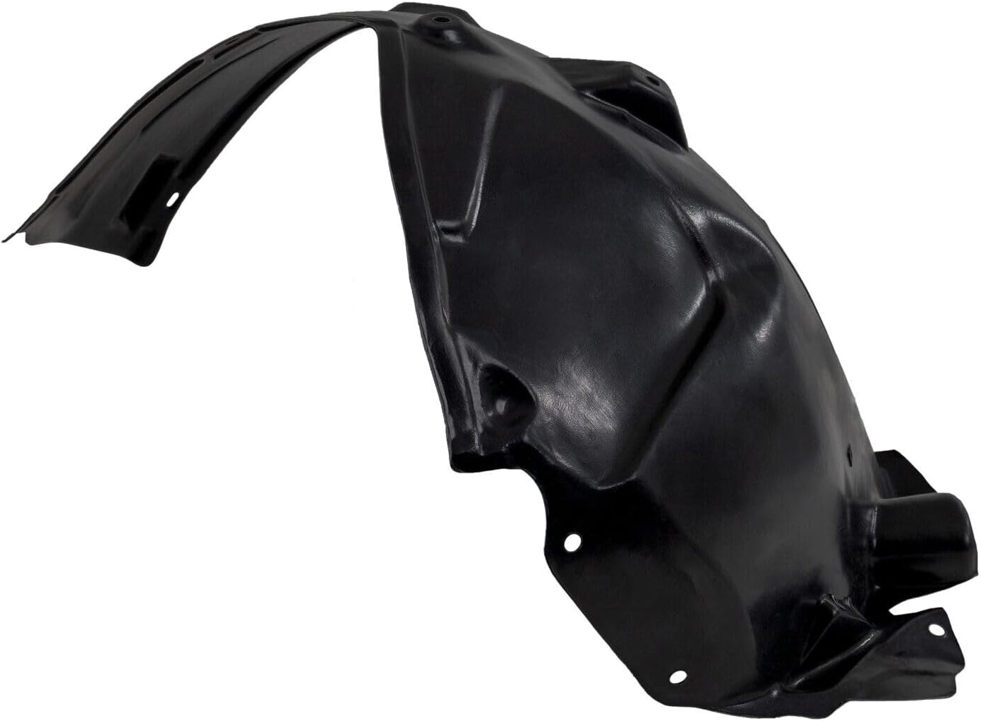 Front Fender Liner Rear Section Right Passenger Side Direct Replacement Compatible With 2008-2013 Infiniti G37 / 2014-2015 Q60 IN1249113 63842JL00A
