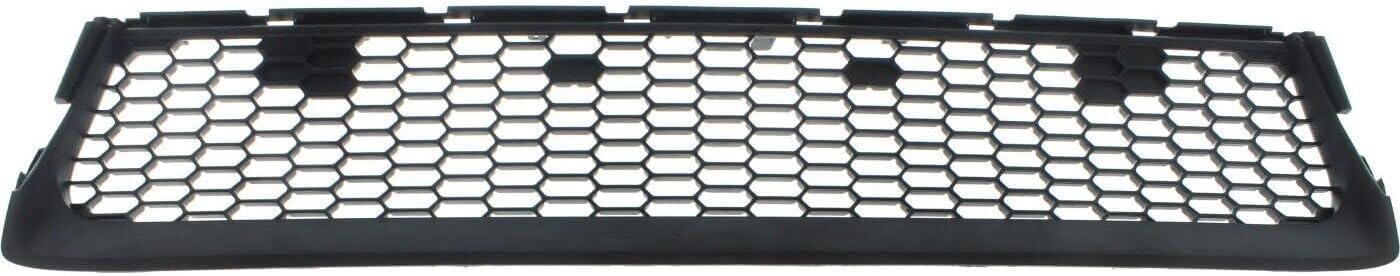Front Bumper Grille Textured Plastic Direct Replacement Compatible With 2014-2019 Lexus GX460 LX1036124 5311260160