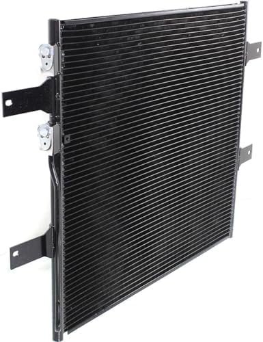 Front AC Condenser Aluminum Core Direct Replacement Compatible With 2007-2009 Dodge Ram Pickup 2500 3500 CH3030239 55057095AA