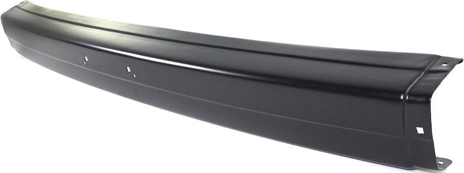 Front Bumper Primed Steel Without Molding Holes Direct Replacement Compatible With 1986-1993 Mazda Pickup MA1002113 UE6050030B