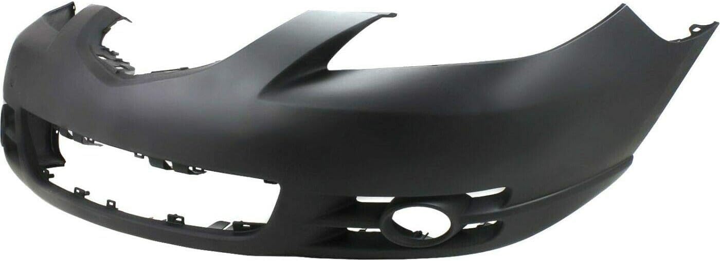 Front Bumper Cover Primed Direct Replacement Compatible With 2004-2006 Mazda 3 MA1000197 BNYK5003XEBB