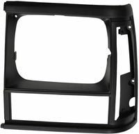 Front Head Light Door Bezels + Corner Signal & Side Marker Lamps Left Driver & Right Passenger Side Direct Replacement Compatible With 1991-1996 Jeep Cherokee CH2551113 CH2550113