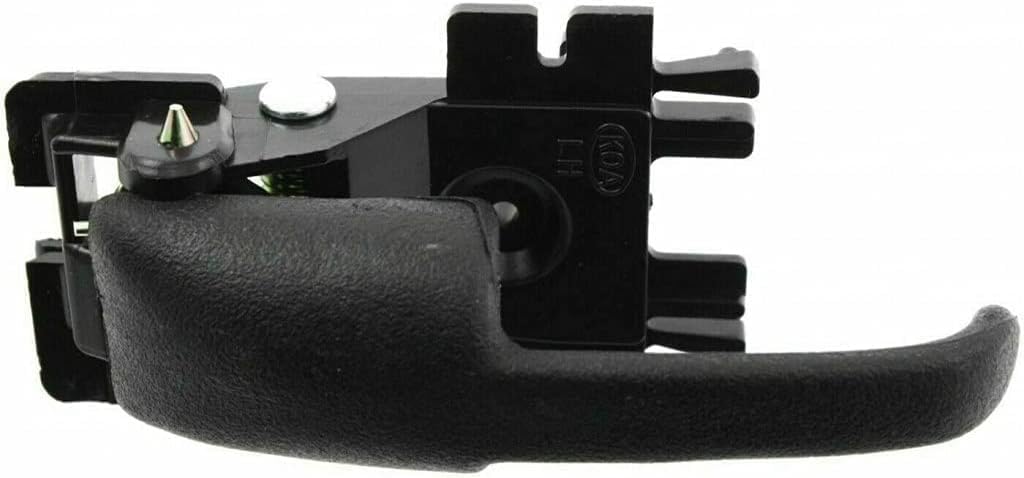 Front Or Rear Interior Door Handel Textured Left Driver Side Direct Replacement Compatible with 1991-2003 Ford Explorer / 2000-2005 Sport FO1352114 3L2Z7821819AAA F77Z7821819AAJ