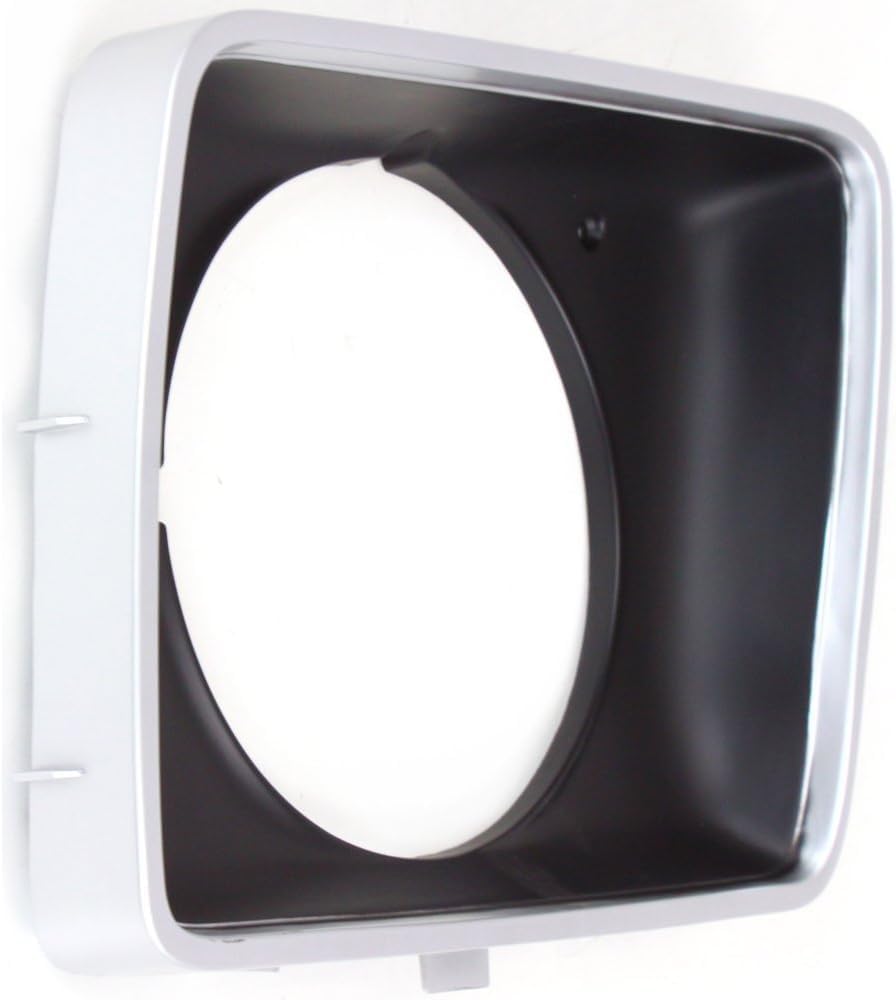 Front Head Light Door Bezel Right Passenger Side Direct Replacement Compatible With 1978-1979 Ford F-Series FO2513102 D8TZ13064A