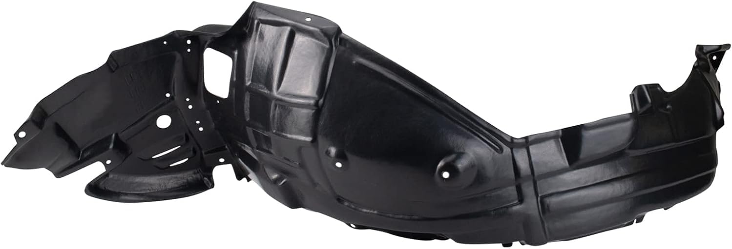Front Inner Fender Liner Left Driver Side Direct Replacement Compatible With 2008-2011 Lexus GS350 / GS450H / GS460 LX1248106 5380630150