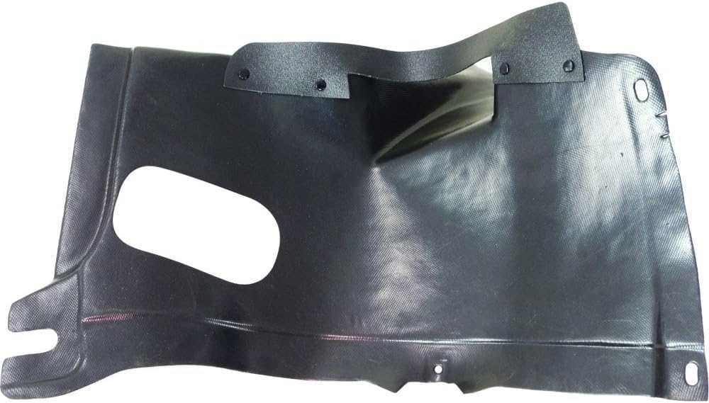 Front Section Fender Liner Left Driver Side Direct Replacement Compatible With 2006-2009 Volkswagen GTI VW1250114 1K0805911G