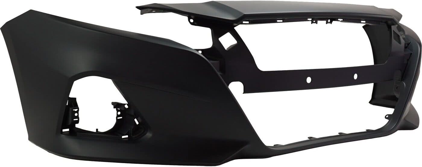 Front Bumper Cover Primed with Fog light Holes Direct Replacement Compatible With 2019-2022 Nissan Altima S SL SR SV Sedan NI1000324 620226CA0H