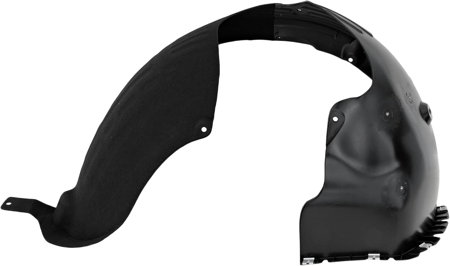 Front Fender Liner Left Driver Side Direct Replacement Compatible With 2015-2017 Hyundai Sonata HY1248154 86811C2000