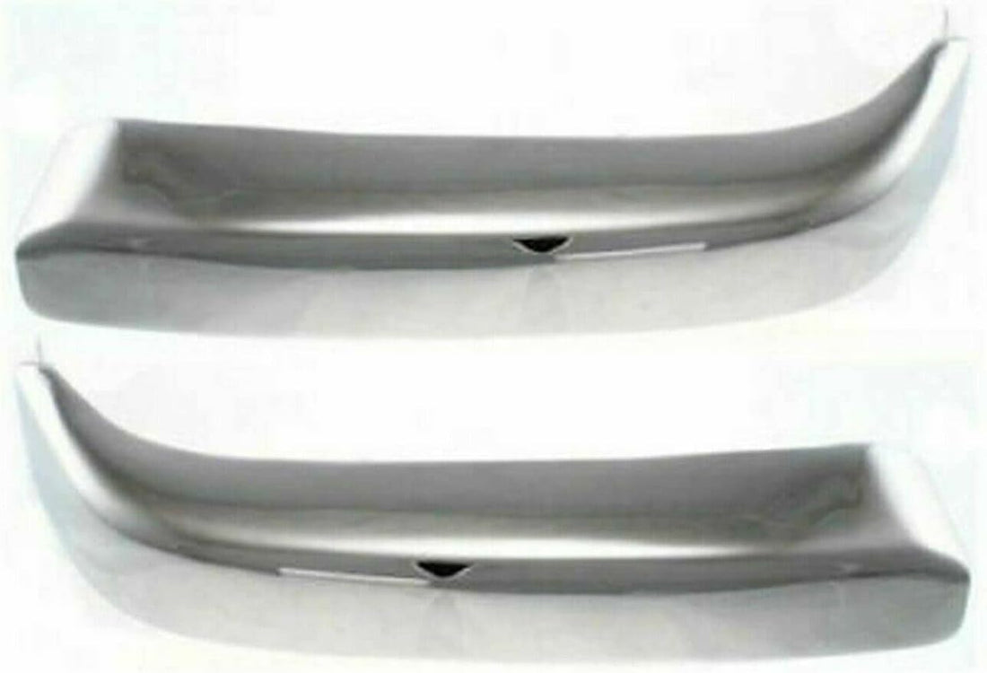 AUTOS PARTS PLUS Front Bumper Textured + End Chrome Trim + Reinforcement + Brackets Set of 6 + Signal Lamps Left & Right Side Direct Replacement Compatible With 1998-2000 Toyota Tacoma TO1095173