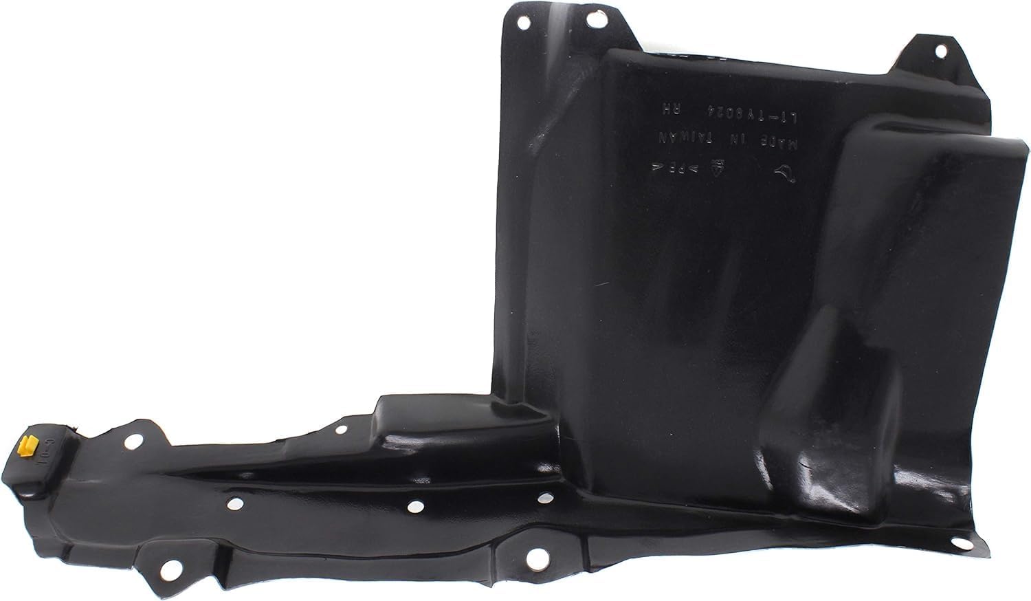 AUTOS PARTS PLUS Front Engine Splash Shield Under Cover Vacuum Form Right Passenger Side Direct Replacement Compatible with 2016-2018 Toyota Prius / 2017-2018 Prime TO1228225 5144347020-PFM