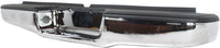 Rear Bumper Chrome Steel With Mounting Brackets Direct Replacement Compatible With 1995-2004 Toyota Tacoma TO1102250 002283598113