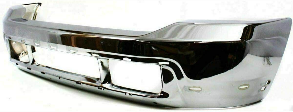 Front Bumper Chrome + Upper & Lower Valance Textured Direct Replacement Compatible With 2001-2004 Ford F -Series Super Duty FO1002375 FO1095176 FO1095203 3C3Z17626AAA 3C3Z17757BA