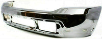 Front Bumper Chrome + Upper & Lower Valance Textured Direct Replacement Compatible With 2001-2004 Ford F -Series Super Duty FO1002375 FO1095176 FO1095203 3C3Z17626AAA 3C3Z17757BA