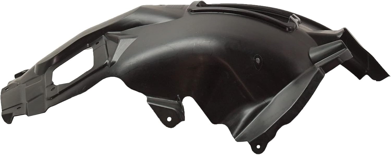 Front Fender Liner Middle Section Right Passenger Side Direct Replacement Compatible With 2018-2023 BMW X3 / 2019-2024 X4 BM1249159 51717445682