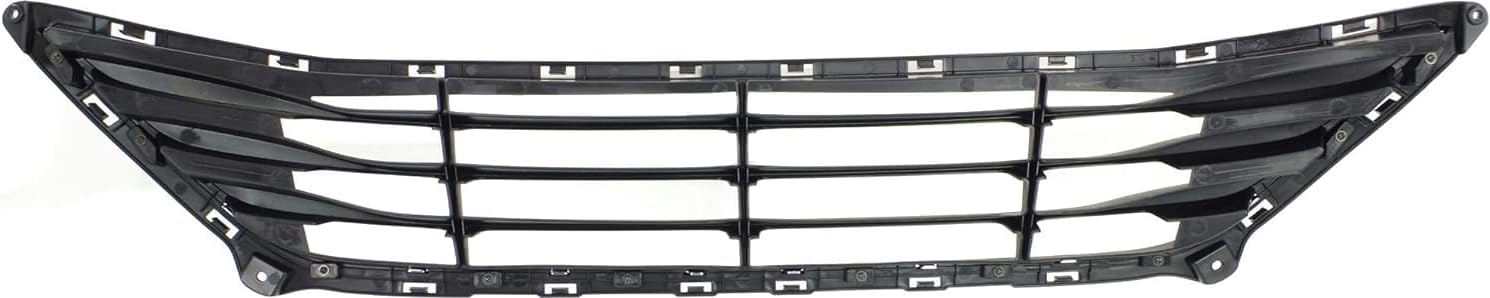 Front Bumper Grille Textured With Chrome Insert Direct Replacement Compatible With 2014-2016 Hyundai Elantra HY1036120 865603X700