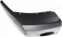 Set Of 2 Front Bumper End Cap Primed Left Driver & Right Passenger Side Direct Replacement Compatible With 2004-2007 Nissan Titan NI1005147 NI1004147 620247S220 620257S220