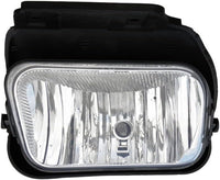 Set Of 2 Front Fog Lights Assembly Left Driver & Right Passenger Side Direct Replacement Compatible With 2004-2006 Chevrolet Silverado 1500 2500HD 3500 GM2592150 GM2593150 15791434