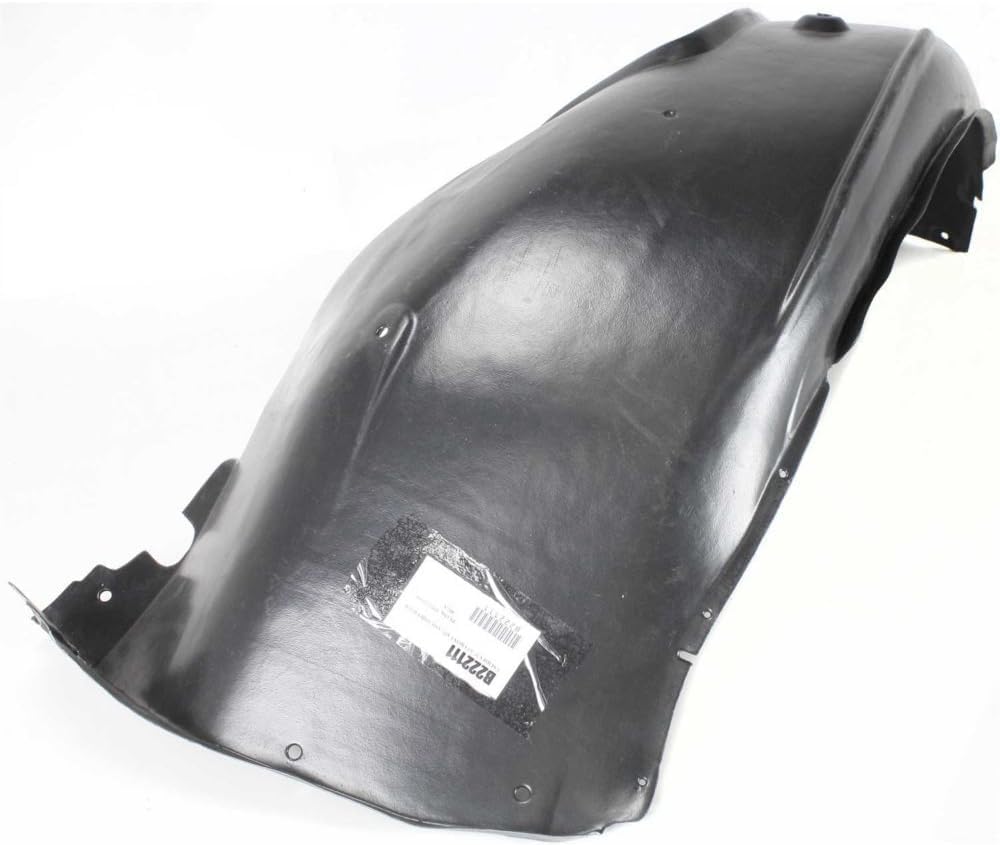 Front Fender Liner Right Passenger Side Direct Replacement Compatible With 1997-2003 BMW 5-Series BM1251104 51718159424