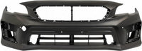 Front Bumper Cover Primed Direct Replacement Compatible With 2018-2021 Subaru WRX SU1000190 57704VA050
