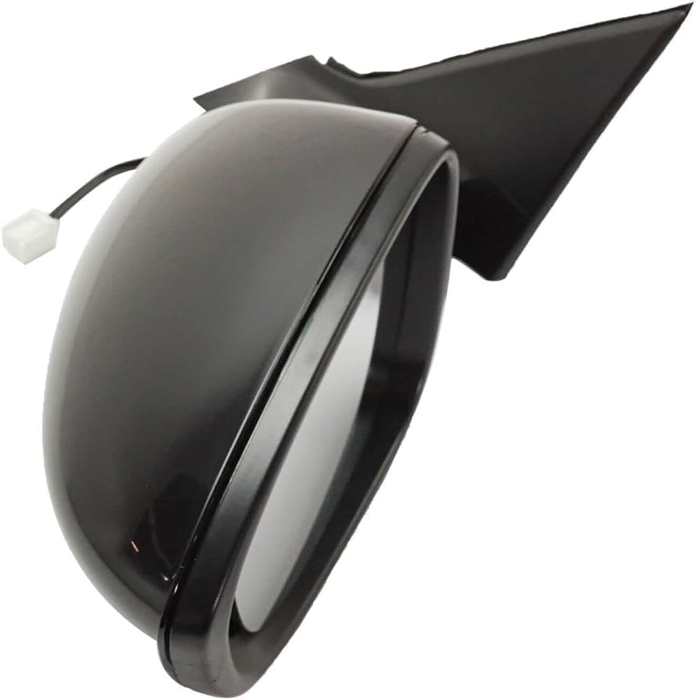 Front Power Mirror Manual Folding Non-Heated Primed Left Driver Side Direct Replacement Compatible With 2018-2022 Honda Accord HO1320328 76258TVAA02 76251TVAA01ZJ