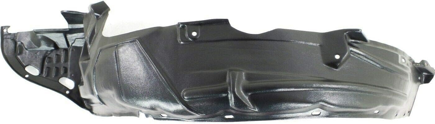 Front Fender Liner Left Driver Side Direct Replacement Compatible With 2003-2007 Honda Accord HO1248126 74151SDCA00