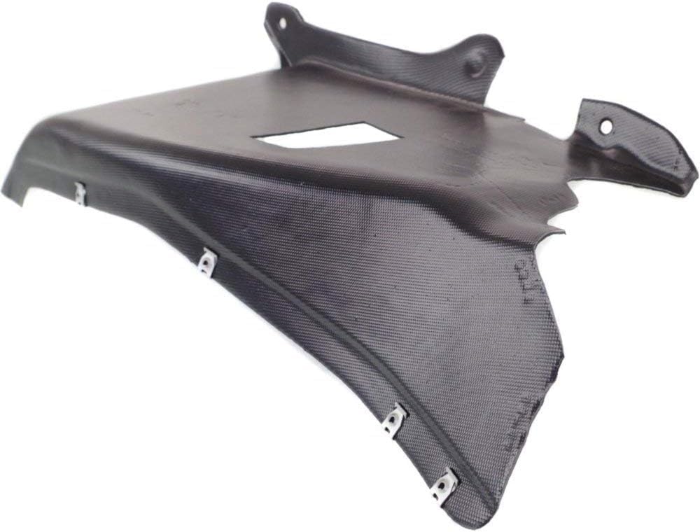 AUTOS PARTS PLUS Set of 2 Front Engine Splash Shields Left Driver & Right Passenger Side Direct Replacement Compatible with 2003-2005 Volkswagen Beetle VW1228129 VW1228128 1Y0825245D 1Y0825250G