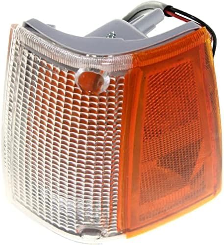 Set Of 2 Front Side-Marker Corner Lamp Assembly Right Passenger & Left Driver Side Direct Replacement Compatible With 1986-1993 Mazda Pickup MA2551101 MA2550101 UB3951090A UB3951100A