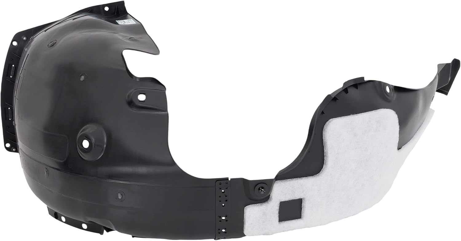 Front Fender Liner Left Driver Side Direct Replacement Compatible With 2021-2023 Hyundai Elantra HY1248187 86811AA000