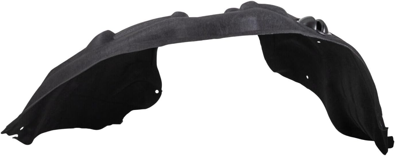 Front Fender Liner Right Passenger Side With Insulation Foam Direct Replacement Compatible With 2011-2013 Jeep Grand Cherokee CH1249153 55079292AG