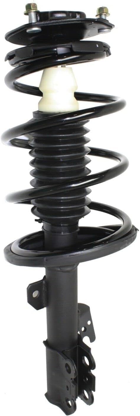 Set Of 2 Front Spring Strut Assembly With Twin-Tube Steel Left Driver & Right Passenger Side Direct Replacement Compatible With 2002-2003 Toyota Camry/Lexus ES300