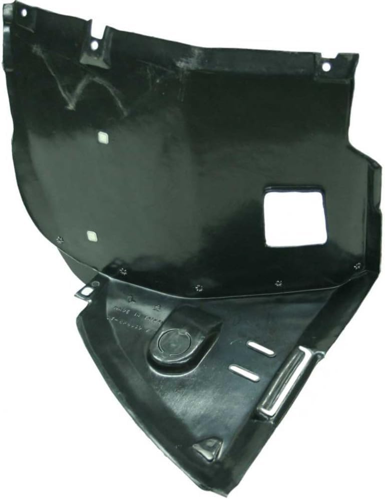 Front Section Fender Liner Right Passenger Side Direct Replacement Compatible With 2000-2006 BMW 3-Series BM1251108 51718224986