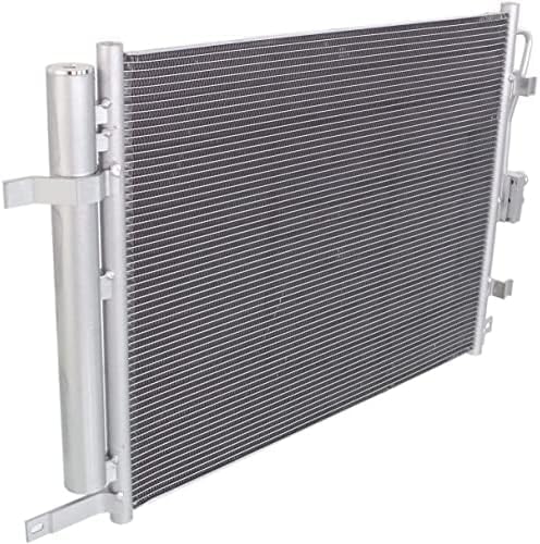 Front A/C Condenser Aluminum Core Direct Replacement Compatible With 2010-2011 Kia Soul KI3030123 976062K100