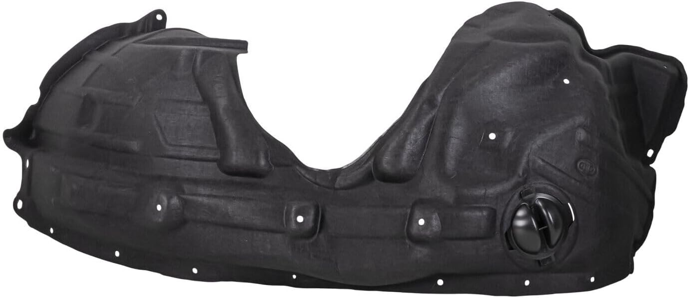 Front Fender Liner Right Passenger Side With Insulation Foam Direct Replacement Compatible With 2011-2013 Jeep Grand Cherokee CH1249153 55079292AG