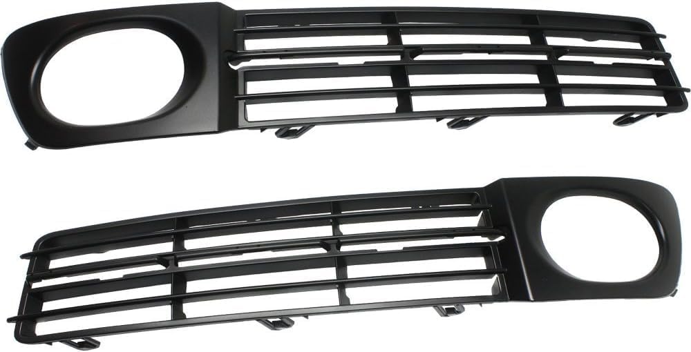 AUTOS PARTS PLUS Set of 2 Front Fog Light Molding Primed Left Driver & Right Passenger Side Direct Replacement Compatible With 2007-2008 Acura TL AC1039104 AC1038104 71107SEPA10ZA 71102SEPA10ZA