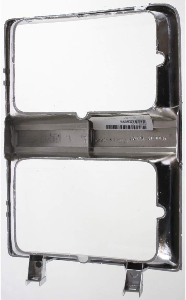 Set Of 2 Front Headlight Bezel With Dual Headlamps Right & Left Side Direct Replacement Compatible With 1981-1982 Suburban/Chevrolet C-K Series GM2513106 GM2512106 14021354 14021353