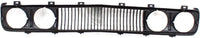 Front Grille Assembly Painted Silver Shell And Insert Plastic With Molding Direct Replacement Compatible With 1972-1979 Nissan 620 NI1200103 F2301B9501