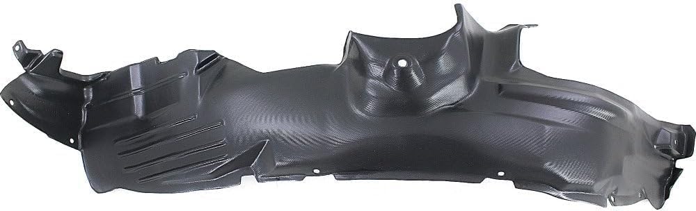 Front Fender Liner Left Driver Side Direct Replacement Compatible With 2001-2002 Kia Rio KI1248102 0K30A56141