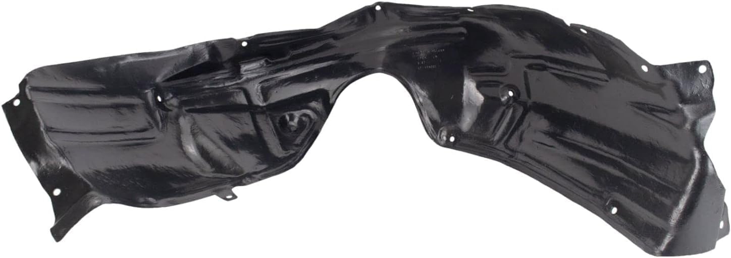 Front Fender Liner Left Driver Side Direct Replacement Compatible With 1995-1999 Toyota Avalon TO1250104 53876AC011