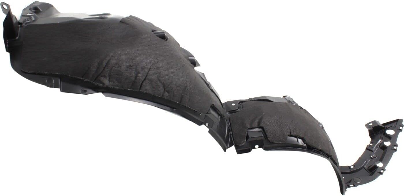 Front Fender Liner Right Passenger Side Direct Replacement Compatible With 2016-2018 Nissan Altima NI1249150 638409HS0A