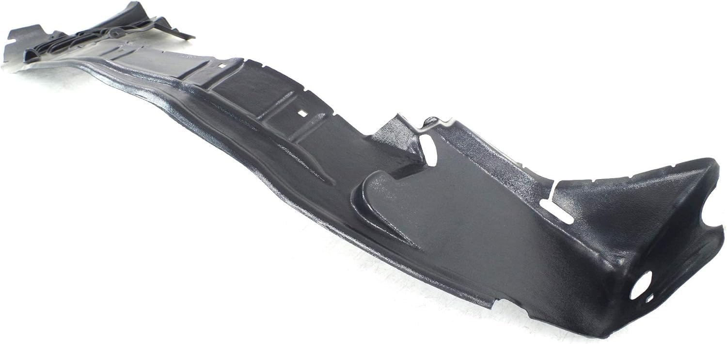 Front Fender Liner Left Driver Side Direct Replacement Compatible With 1996-1999 Mercedes Benz E-Class MB1250104 2106989530