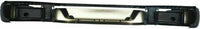 Front & Rear Bumper Chrome Steel + Upper Cover Textured Direct Replacement Compatible With 2003-2023 Chevrolet Express/GMC Savana 1500 2500 3500 GM1103142 GM1000693 GM1002459