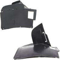Set of 2 Front Engine Splash Shield Under Cover Plastic Left Driver & Right Passenger Side Direct Replacement Compatible with 2001-2003 BMW 5-Series BM1228104 BM1228103
