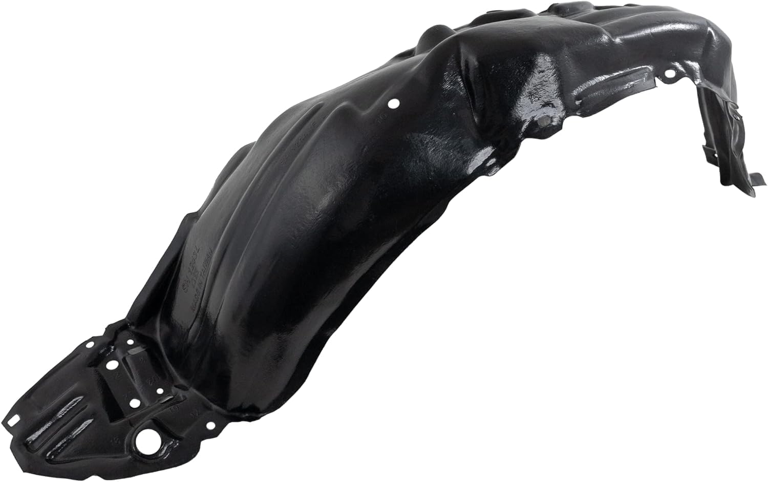 Front Fender Liner Left Driver Side Direct Replacement Compatible with 2012-2014 Toyota Prius C TO1248186 5387652350