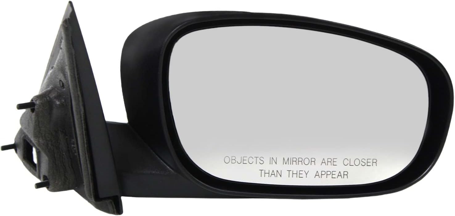 Front Power Mirror Non-Folding Textured Right Passenger Side Direct Replacement Compatible With 2006-2010 Dodge Charger / 2007-2010 Chrysler 300 CH1321230 CH1321294 4805980AI-PFM