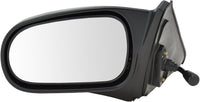 Set Of 2 Front Power Mirror Manual Adjust Non-Folding And Heated Textured Right Passenger & Left Driver Side Direct Replacement Compatible With 1996-2000 Honda Civic HO1320122