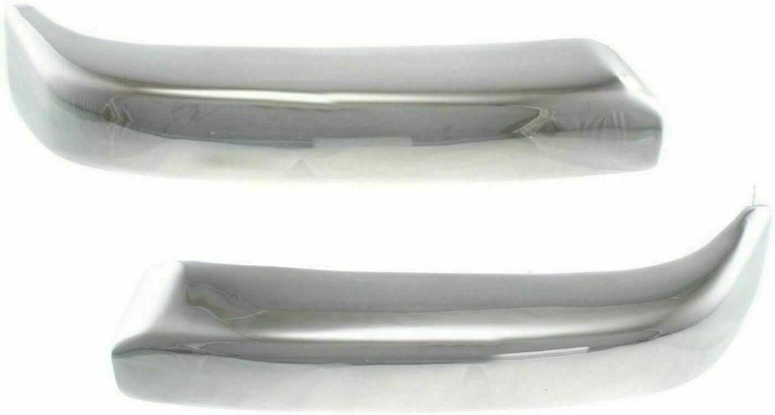AUTOS PARTS PLUS Set Of 2 Front Bumper End Cap Extension Left Driver & Right Passenger Side Direct Replacement Compatible With 1998-2000 Toyota Tacoma TO1005165 TO1004165 5210204010 5210304010